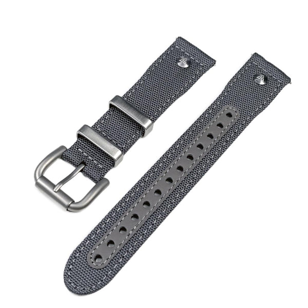 Haveston AAF Parkerized Grey Quick Release Watch Strap | Holben's