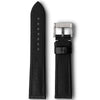 Artem Classic Sailcloth Black White Stitch Watch Strap | Holben's