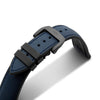 Artem HydroFlex Blue Sailcloth FKM Rubber Watch Strap | Holben's