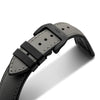 Artem HydroFlex Sailcloth FKM Rubber Grey Watch Strap | Holben's