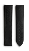 Artem Loop-Less Sailcloth Black Watch Strap | Holben's