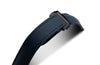 Artem Loop-Less Sailcloth Blue Watch Strap | Holben's