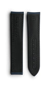 Artem Loop-Less Sailcloth Blue White Watch Strap | Holben's
