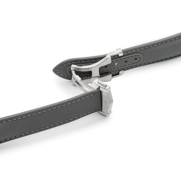 Artem Loop-Less Sailcloth Grey Watch Strap | Holben's