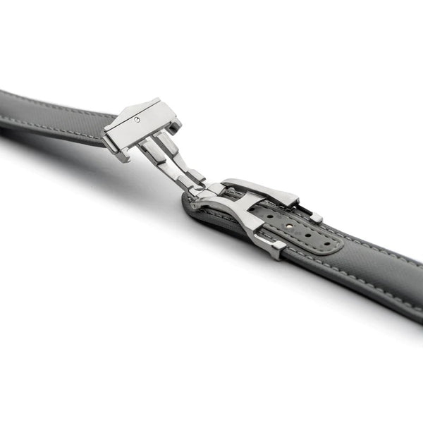 Artem Loop-Less Sailcloth Grey Watch Strap | Holben's