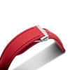 Artem Loop-Less HydroFlex Blood Moon Red Sailcloth Watch Strap | Holben's