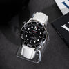 Artem Loop-Less HydroFlex Nova Light White Sailcloth Watch Strap | Holben's