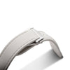 Artem Loop-Less HydroFlex Nova Light White Sailcloth Watch Strap | Holben's
