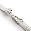 Artem Loop-Less HydroFlex Nova Light White Sailcloth Watch Strap | Holben's