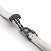 Artem Loop-Less HydroFlex Nova Light White Sailcloth Watch Strap | Holben's