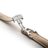 Artem Loop-Less HydroFlex Titan Dune Tan Sailcloth Watch Strap | Holben's