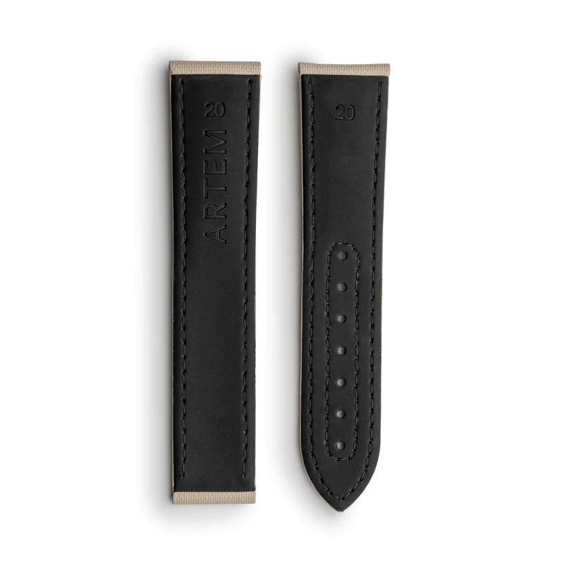 Artem Loop-Less Sailcloth Sand Watch Strap | Holben's