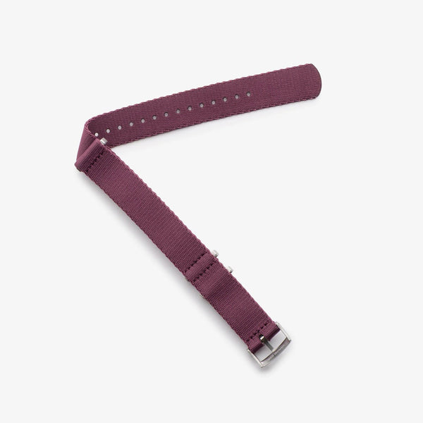 Artem NATO Burgundy Nylon Watch Strap | Holben's