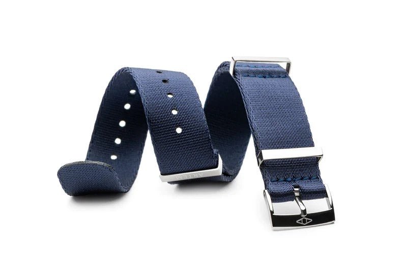 Artem NATO Blue Nylon Watch Strap | Holben's