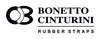 Bonetto Cinturini 270 Blue 294 Rubber Watch Strap | Holben's