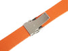 Bonetto Cinturini 300L Orange Rubber Watch Strap - Holben's
