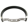 Bonetto Cinturini BON 4 Black Rubber Bracelet-Holben's