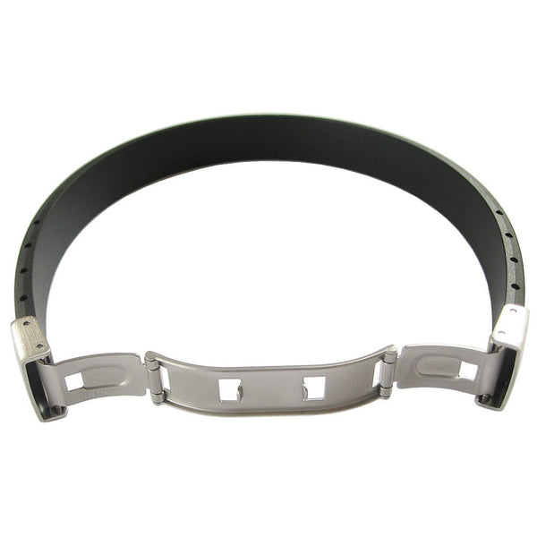 Bonetto Cinturini BON 4 Black Rubber Bracelet-Holben's