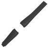 Bonetto Cinturini RX01 Black Rubber Watch Strap Rolex | Holben's