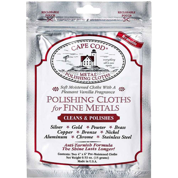 Cape Cod Metal Polishing Cloths