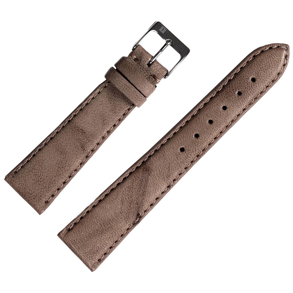 ColaReb Bologna Brown Sheepskin Leather Watch Strap - Holben's