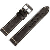 ColaReb Parma Black Sheepskin Leather Watch Strap - Holben's