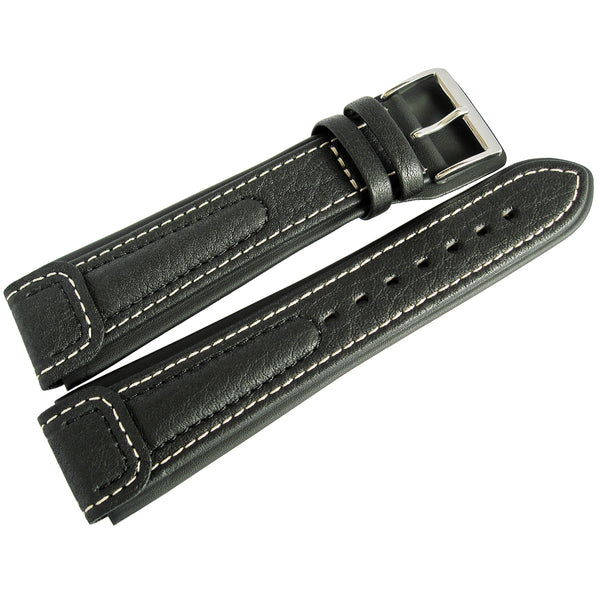 Di-Modell Chronissimo Black Leather Watch Strap