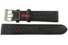 Di-Modell Rallye Black Contrast Stitch Leather Watch Strap-Holben's