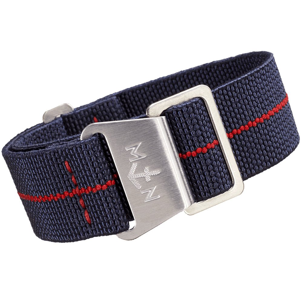 Erika's Originals Trident Red Watch Strap Fixed Lugs | Holben's