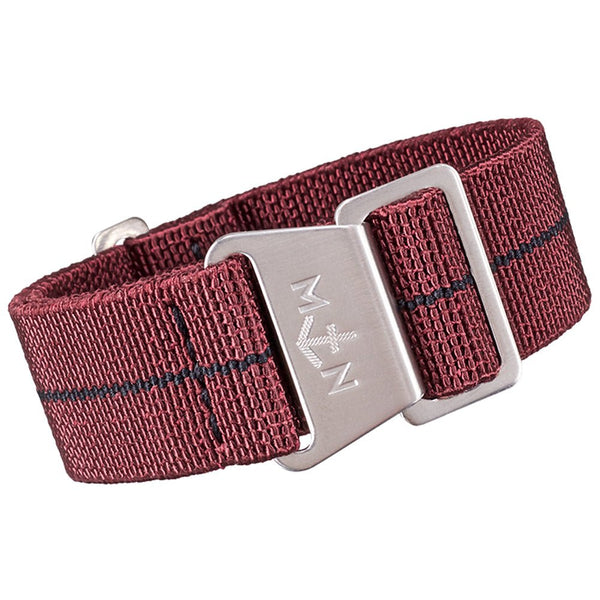 Erika's Originals Burgundy Black MN Watch Strap | Holben's
