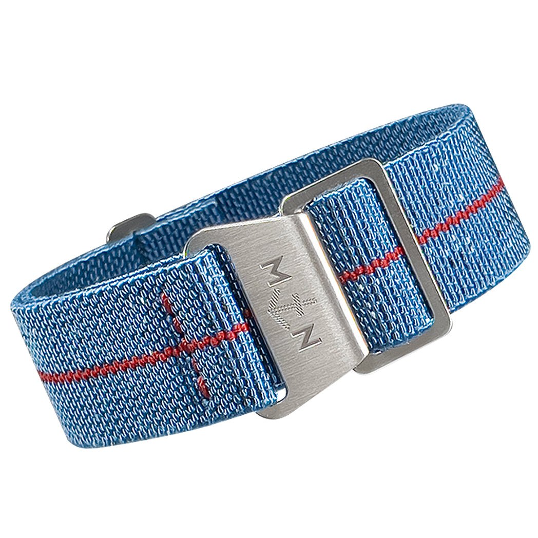 Erika's Originals Denim Red MN Watch Strap | Holben's