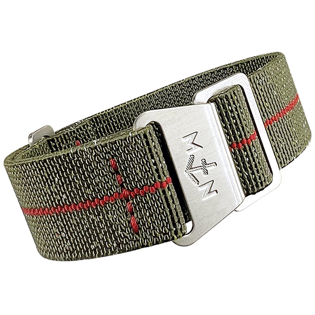 Erika's Originals Denim Original Red Watch Strap | Holben's