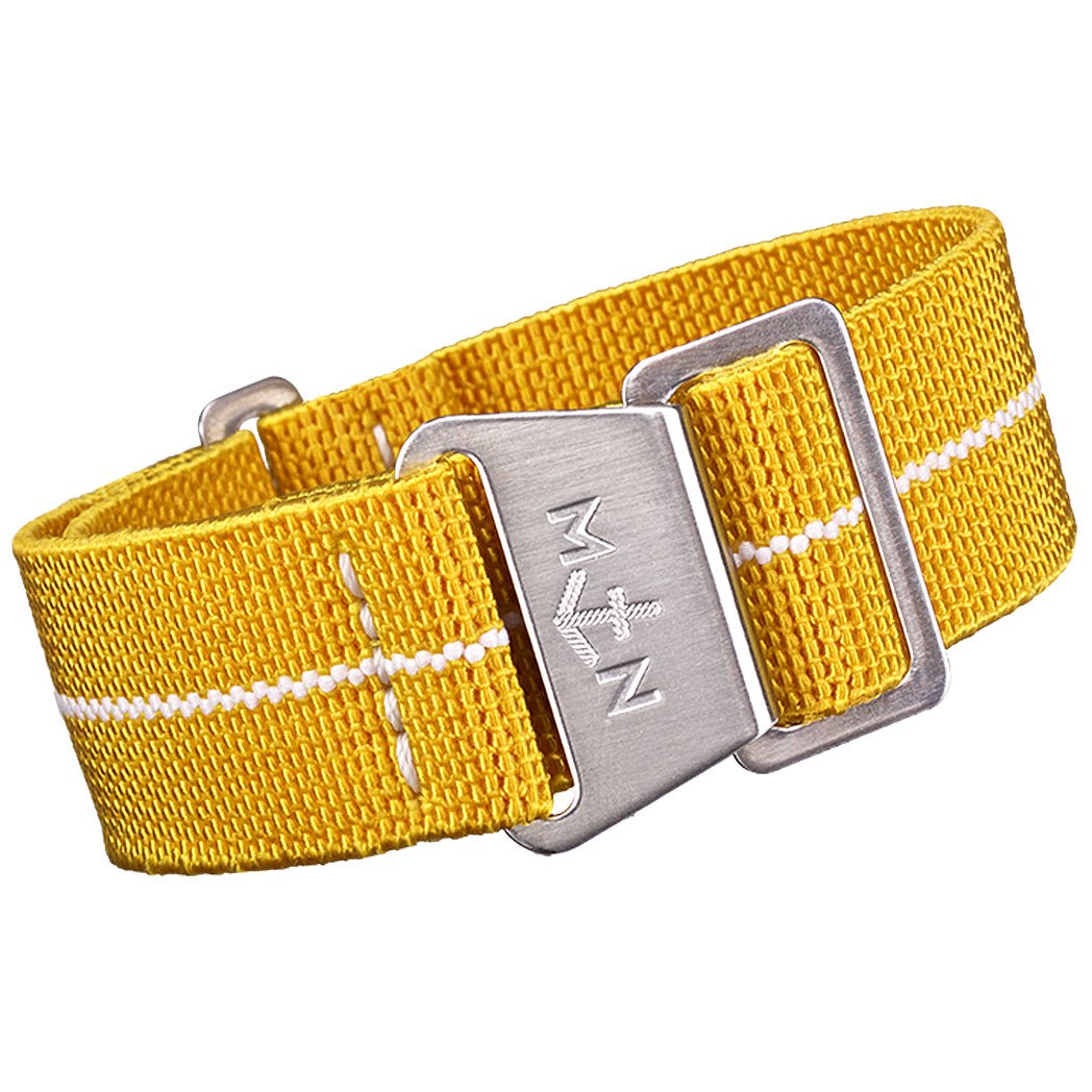 Erika's Originals Yellow White Watch Strap | Holben's