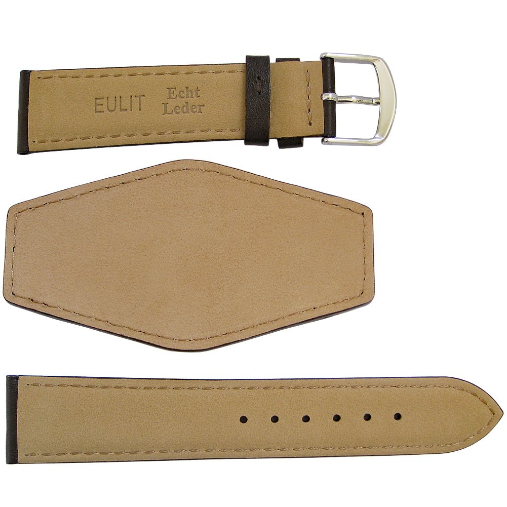 EULIT Bund Brown Leather Watch Strap - Holben's