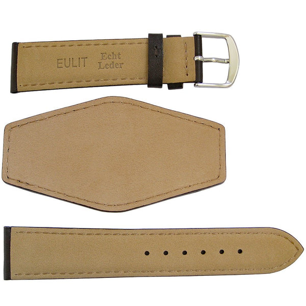EULIT Bund Brown Leather Watch Strap - Holben's