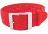 EULIT Perlon Palma Red Watch Strap - Holben's