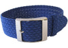 EULIT Perlon Palma Royal Blue Watch Strap - Holben's