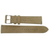 Fluco Alcantara Tan Vegan Suede Watch Strap | Holben's