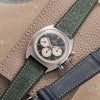 Fluco Babele Green Leather Watch Strap | Holben's