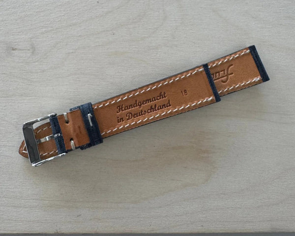 Fluco Babele Whiskey Leather Watch Strap | Holben's