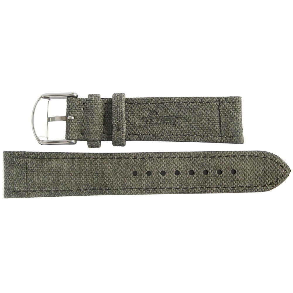 Fluco Canvas Grey Vegan Watch Strap | Holben's