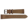 Fluco Chicago Horween Shell Cordovan Whiskey Flat Leather Watch Strap | Holben's