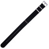 Fluco Field NATO Black Nylon Watch Strap | Holben's