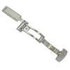 Fluco Flip Lock Deployant Clasp Brushed Stainless Steel - Holben's
