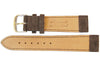 Fluco Nizza Brown Suede Leather Watch Strap - Holben's