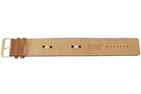Fluco Vigo Riveted Cuff Tan Leather Watch Strap-Holben's