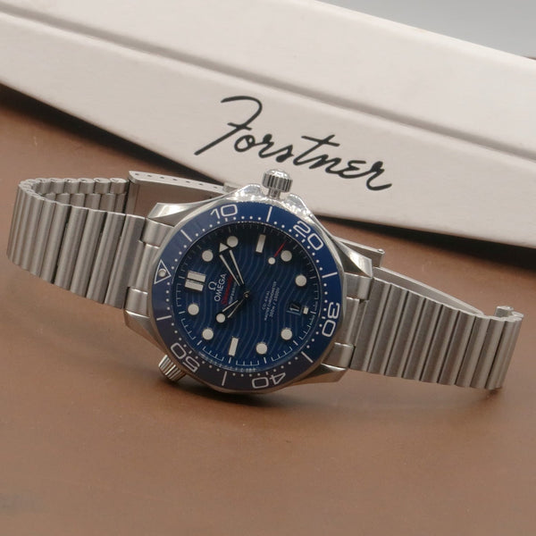 Forstner Barrel Stainless Steel Watch Bracelet Omega Seamaster | Holbens