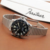 Forstner Barrel Stainless Steel Watch Bracelet Omega Seamaster | Holbens