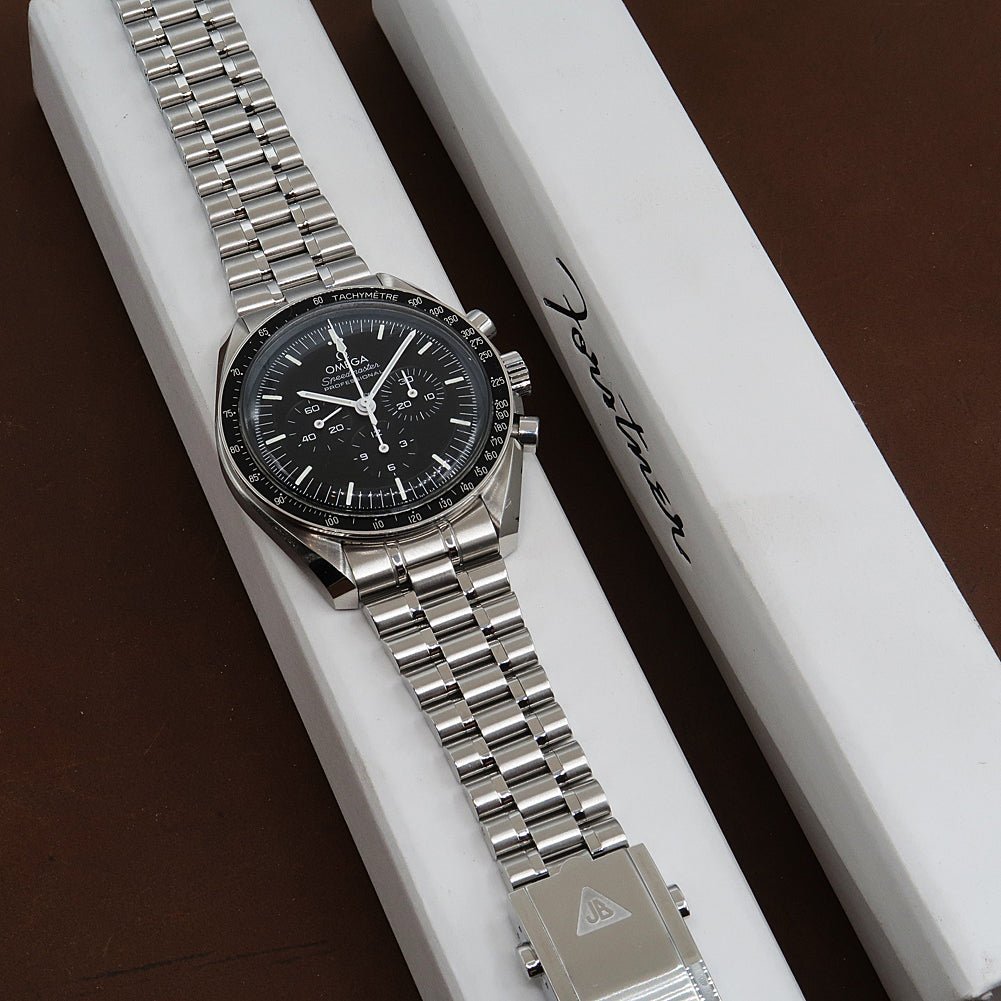 Forstner Bullet Stainless Steel Watch Bracelet for Omega Speedmaster | Holben's