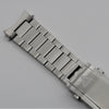 Forstner Contemporary Flat Link Stainless Steel Watch Bracelet Omega Seamaster | Holbens